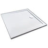 Square Shower Base 90*90 Rear Outlet