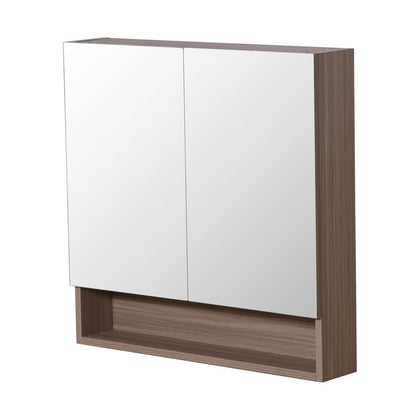 TIMBER MIRROR WALL CABINETS 750