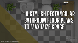 rectangular bathroom floor plans