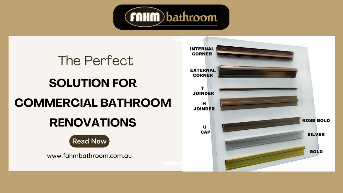 The Perfect Solution for Commercial Bathroom Renovations