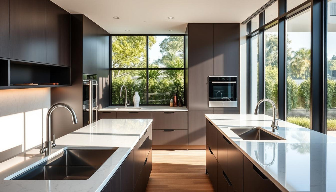 Space Saving Modern Kitchen Sinks Designs for Perth Homes – Fahmbathroom