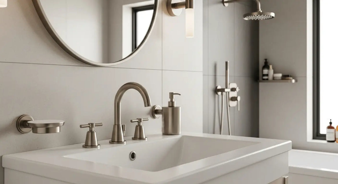 Enhancing Perth Bathrooms: The Timeless Appeal of Brushed Nickel Tapware