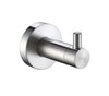 Deluxe Robe Hook Brushed Nickel