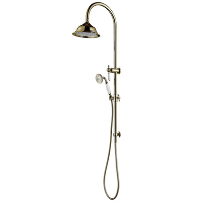 Bordeaux Shower Column Set – Brushed Bronze