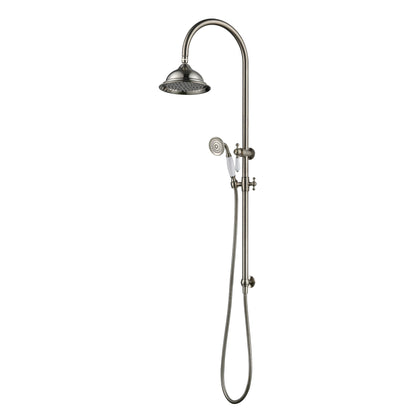 Bordeaux Shower Column Set – Brushed Nickel