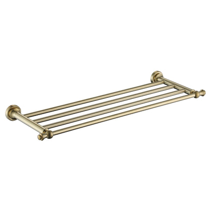 Medoc Bathroom Shelf Brushed Bronze