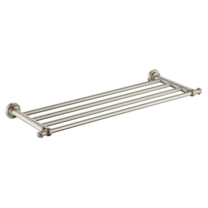 Medoc Bathroom Shelf Brushed Nickel