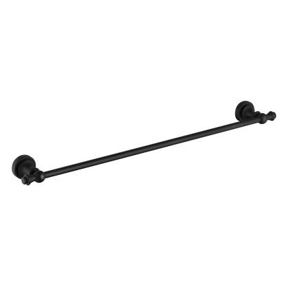 Medoc Single Towel Bar 600mm Matte Black