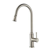 Montpellier Pull-Out Kitchen Mixer – Brushed Nickel