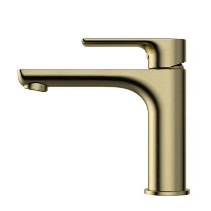 Nova Basin Mixer – Brushed Bronze