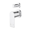 Nova Shower Diverter – Brushed Chrome