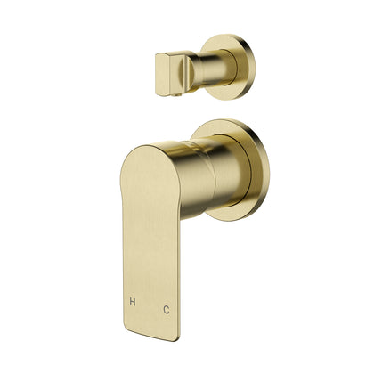 Nova Shower Diverter – Brushed Bronze
