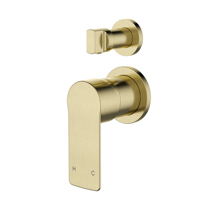 Nova Shower Diverter – Brushed Bronze