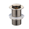 POP UP WASTE 32MM BRUSHED NICKEL N/O