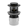 POP UP WASTE 32MM GUN METAL W/O