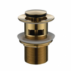 POP UP WASTE 32MM BRUSHED BRONZE W/O