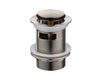 POP UP WASTE 32MM BRUSHED NICKEL W/O