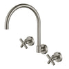 Ryker Wall Mount Sink/Spa Set Brushed Nickel