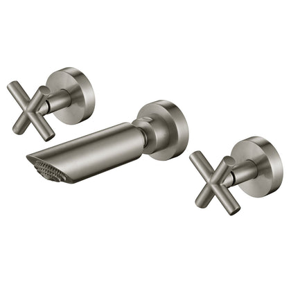 Ryker Shower Set Brushed Nickel