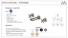 Ryker Shower Set Brushed Nickel