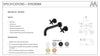 Ryker Bath Set Matte Black