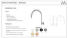 Ryker Bath Wall Spout Chrome