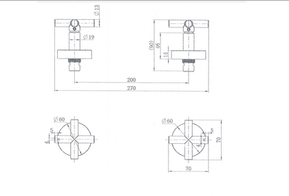 Ryker Wall Assemblies Brushed Bronze