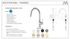 Star Mini Kitchen Mixer – Chrome