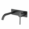 Star Mini Wall Combination Basin Mixer – Gun Metal