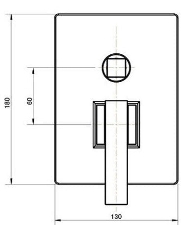 Jet Range Diverter Bath/Shower Mixer