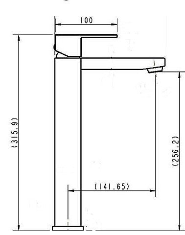 Sun Range High Basin Mixer