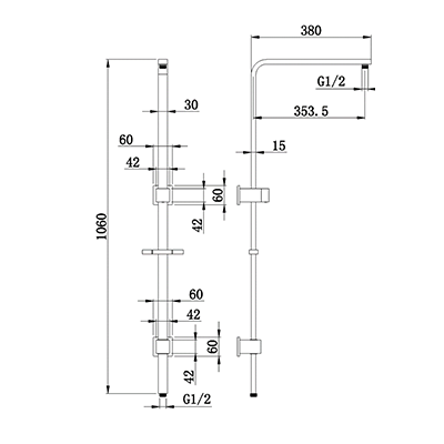 SHOWER COLUMN