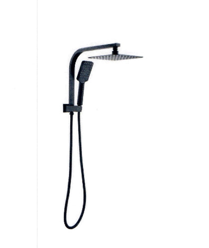 2 IN 1 SHOWER COLUMN BLACK