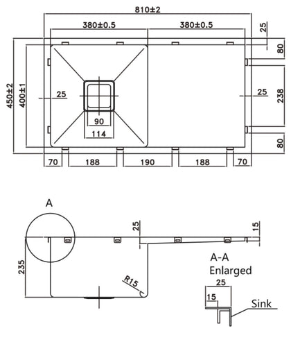 Kitchen Sink KSS-400D