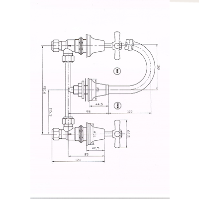 DALLAS BASIN SET CHROME