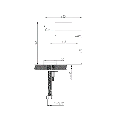 Sun Range Bain Mixer