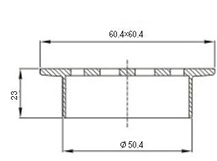 FLOOR GRATE  50 mm