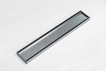 LAUXES LINEAR GRATE 700MM SILVER