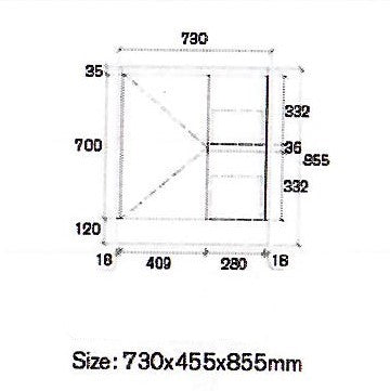 Jane Series 750 Cabinet Only