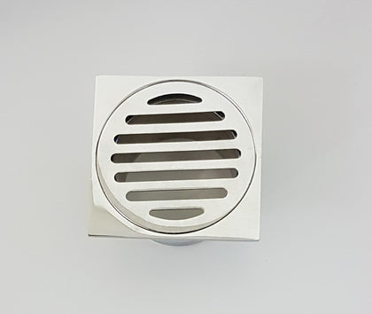 SQUARE SLOTTED FLOOR GRATE 80*65MM