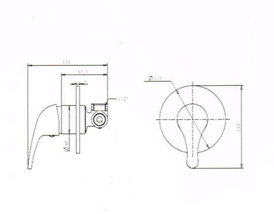 Autumn Range Shower/Bath Mixer