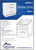 Base Three (3) Drawer Pot Draw 80cm