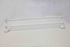 White Dallas Double Towel Rail