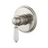 Bordeaux Shower Wall Mixer Brushed Nickel