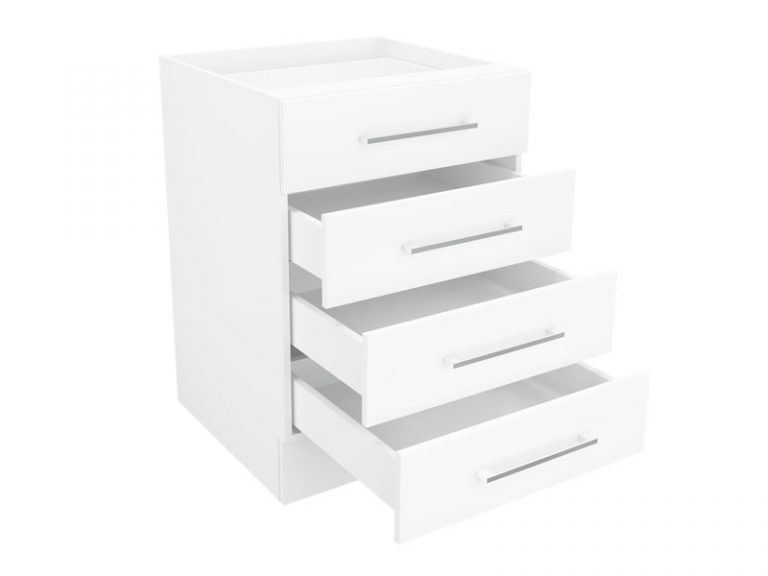 Base Cupboard Four (4) Drawer 60cm