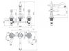 Bordeaux Basin Set Brushed Nickel