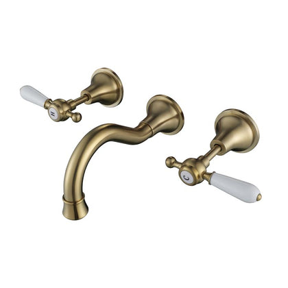 Bordeaux Bath & Spa Wall Set Brushed Bronze