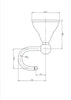 Dallas Robe Hook White