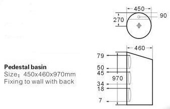 Free Standing Basin