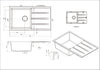 Dello Granite Sink M-GS407B